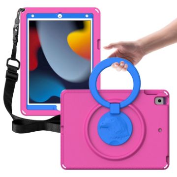 Shockproof Waterproof Case for iPad Pro 10.5/10.2 - Rose Red - 1