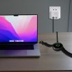 Google Pixel Watch Magnetic Charging Cable, USB Port, 1m, Black - 7