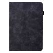 8" Tablet Case - Black Tower Embossed Leather Cover - 2