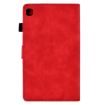 Samsung Galaxy Tab A7 10.4 2020 T500 Red Leather Tablet Case - 3