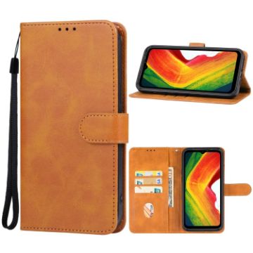 Ulefone Power Armor 19 Leather Phone Case - Brown - 1