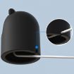 Apple Watch Silicone Charging Holder - No Charger Included (Blue) - 5