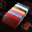 Ulefone MIX 2 Leather Case - Flip, Holder, Card Slots, Wallet, Brown - 7