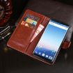 Ulefone MIX 2 Rose Red Leather Case with Holder & Card Slots - 6