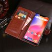 Ulefone S10 Pro Leather Case: Flip, Holder, Card Slots, Wallet - Black - 6