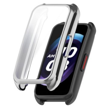 Silver TPU Electroplating Watch Case for Keep Band B5/B4 - Full Coverage - 1