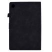 Samsung Galaxy Tab A8 10.5 2021 Leather Case Peony Butterfly Black - 3