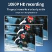 JNN V17 1080P HD Wide Angle Sports Recorder, 128G Capacity, Black - 7