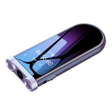 JNN V20 1080P HD Video Recorder, Motion Detection, 16GB, Silver Black - 1