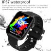 HT15 Smart Watch, 1.85" Silver, IP67 Waterproof, Bluetooth Calling - 8