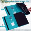 Samsung Galaxy Tab A 9.7 T550/T555 Tree & Deer Leather Case - Blue - 4