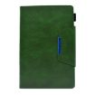 Samsung Galaxy Tab A7 10.4 Suede Magnetic Leather Case Green - 2