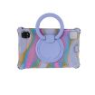 TCL 10 Tab Max 4G Silicone Protective Case - Purple Tablet Cover - 3