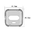 Fitbit Versa Lite Silicone Protective Case - Transparent Pink - 2
