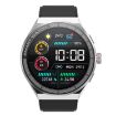 Silver BM01 Smart Watch - 1.45" Silicone Band, IP68 Waterproof, Bluetooth/NFC - 2