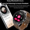 Silver BM01 Smart Watch - 1.45" Silicone Band, IP68 Waterproof, Bluetooth/NFC - 7