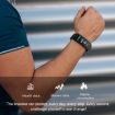 K13 Smart Watch 1.14" Silicone Band with Detachable Earphone, Black - 6