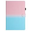 Galaxy Tab A7 2020 T500/T505 Pink Blue Gradient Leather Case - 2