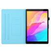 Samsung Galaxy Tab A8 2021 X205/X200 Gradient Leather Case Green Blue - 4