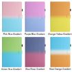 Samsung Galaxy Tab A8 2021 X205/X200 Gradient Leather Case Green Blue - 7