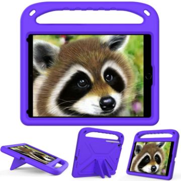 Purple EVA Shockproof Handle Case with Holder for iPad Air 3/Pro 10.5 - 1
