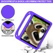 Purple EVA Shockproof Handle Case with Holder for iPad Air 3/Pro 10.5 - 4