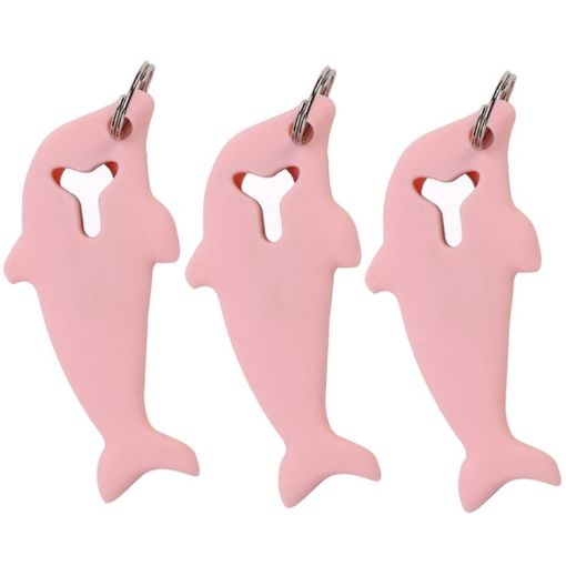 Dolphin Shape 2 in 1 Phone Tablet Card Removal Needle Set - 3pcs Pink - 1
