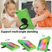 Samsung Galaxy Tab A 8 SM-T290 Green Spider King Silicone Case - 7