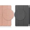 Docomo dtab D-51C Rose Gold Leather Tablet Case - 3-Fold Holder - 6