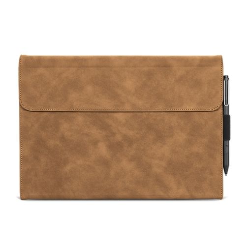 Sheepskin Shockproof Case for Microsoft Surface Pro 7+/7/6/5/4 - Brown - 1