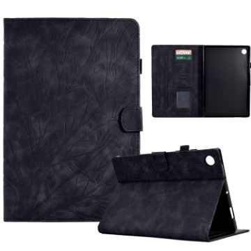 Samsung Galaxy Tab A8 10.5 2021 PU Case with Wake/Sleep - Black - 1
