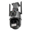 QX81 AI Alarm WIFI Dual 2MP IP Camera, UK Plug, Humanoid Recognition - 1