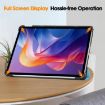 Xiaomi Redmi Pad 2 Sky Blue Leather Tablet Case - 3-Fold Holder Cover - 9