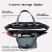 Universal 13-14 Inch Elastic Laptop Inner Bag - Black, Portable & Secure - 6