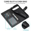 Google Pixel 10 Pro XL LC.IMEEKE Black Leather Flip Case - 6