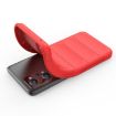 Realme GT2 Magic Shield Wine Red TPU + Flannel Phone Case - 5