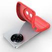Realme 11 5G Global Magic Shield TPU Flannel Case - Wine Red - 5