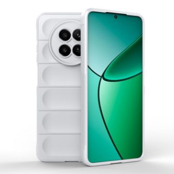 Realme 12 5G Global Magic Shield TPU Flannel Phone Case White - 1