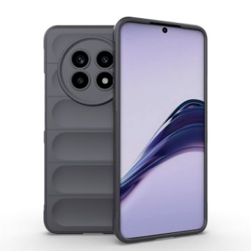 Realme 13 Pro 5G Global Magic Shield TPU Flannel Case Dark Grey - 1