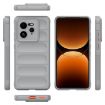Realme GT 7 Pro 5G Grey Magic Shield TPU + Flannel Phone Case - 3