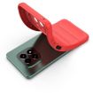 Realme V60 5G Wine Red Magic Shield TPU + Flannel Phone Case - 6