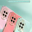 Huawei Nova 14 XINLI 6D Electroplate TPU Case with Ring Holder - White - 3