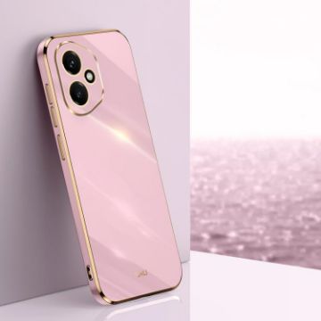 For Honor 400 Global 156.5mm XINLI 6D TPU Phone Case Cherry Purple - 1