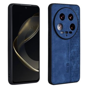 Xiaomi 14 Ultra AZNS 3D Embossed Black Phone Case - Skin Feel - 1