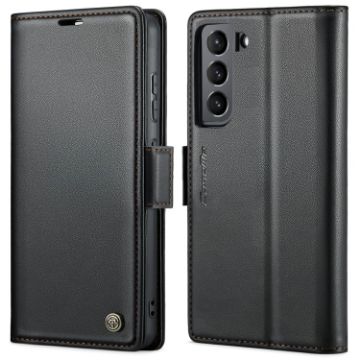Samsung Galaxy S22+ 5G CaseMe 023 Butterfly Buckle RFID Leather Case - 1
