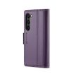 Samsung Galaxy S23 5G CaseMe 023 Butterfly Buckle Leather Case Purple - 3