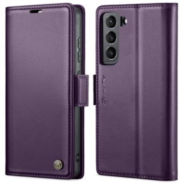 Samsung Galaxy S21+ 5G CaseMe 023 Butterfly Leather Case Pearly Purple - 1