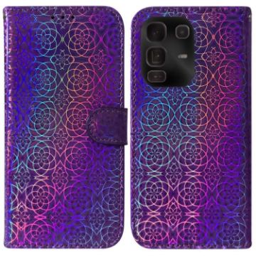 Infinix Note 50 Pro+ Purple Magnetic Buckle Leather Phone Case - 1