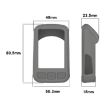 Wahoo Elemnt Bolt V2 WFCC5 Stopwatch Silicone Case - White Protective Cover - 6