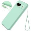 Google Pixel 8a Green Liquid Silicone Shockproof Phone Case - 2